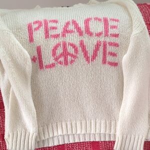 Peace Love Sweater
